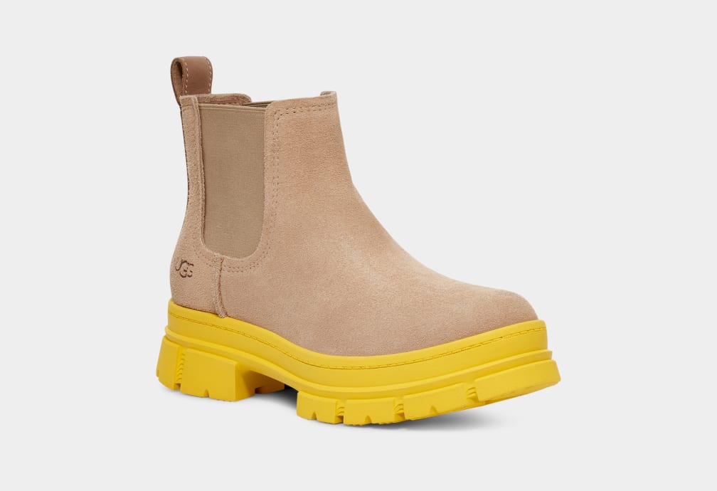 Botas Chelsea Ugg Ashton Suede Mujer Marrones | Argentina IULQXAF-58