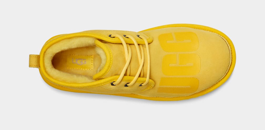 Botas Ugg Neumel Scatter Graphic Hombre Amarillo | Argentina HWYFXLM-68
