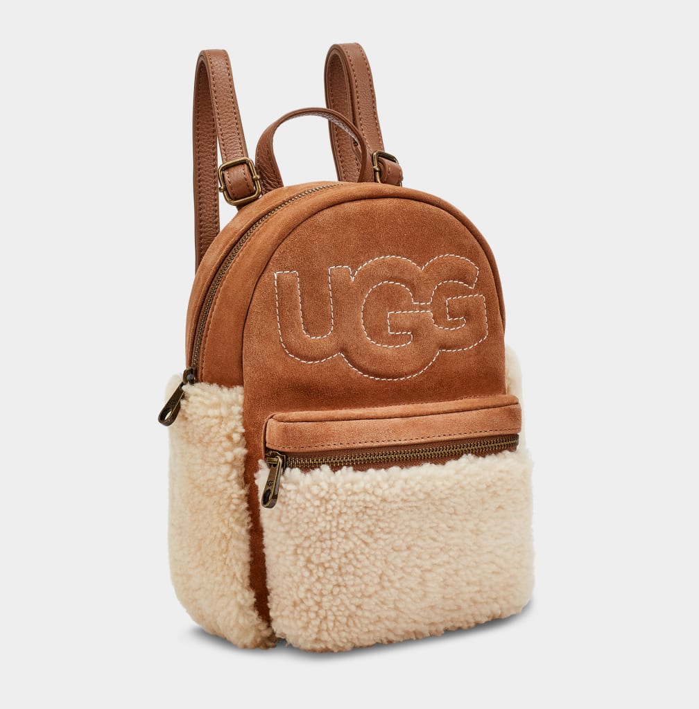 Mochilas Ugg Dannie II Mini Sheepskin Mujer Marrones | Argentina YTGOLNI-07
