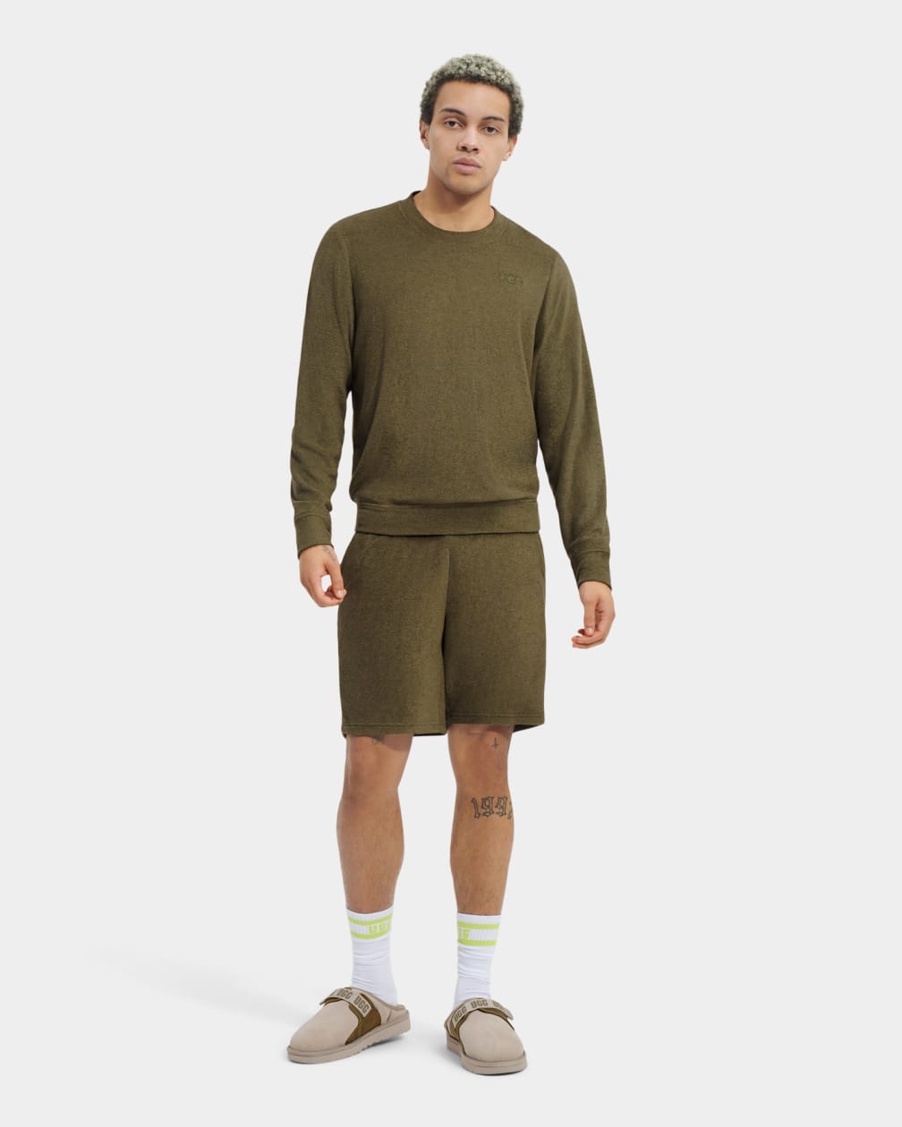 Tops Ugg Coen Hombre Verde Oliva | Argentina EQIUAPN-78